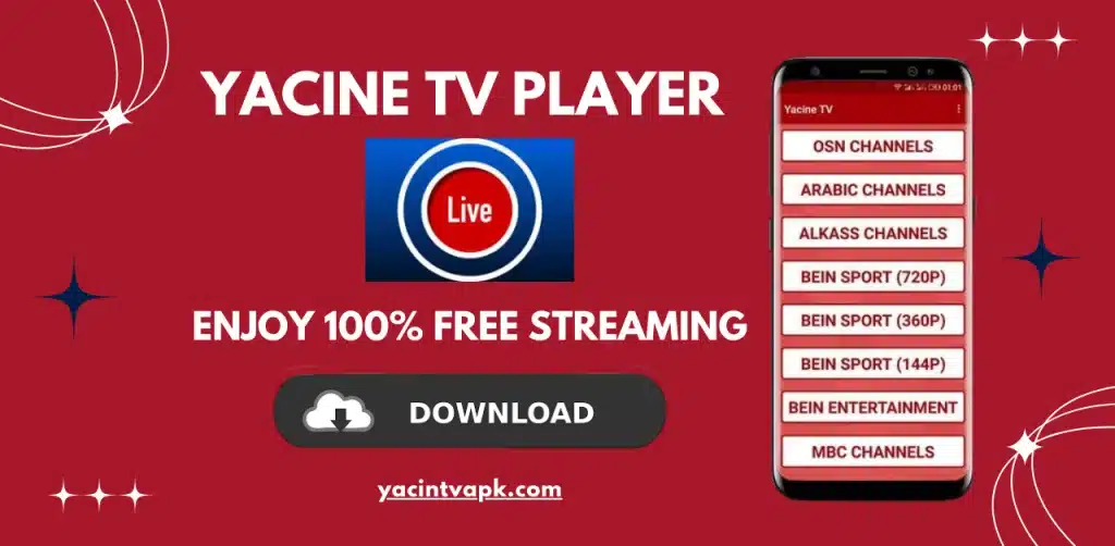 yacine tv player