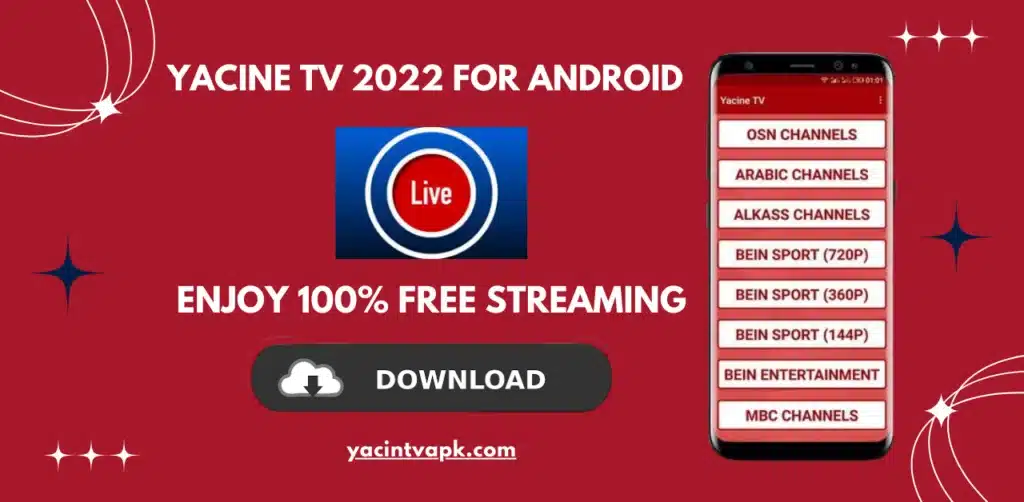 Yacine TV 2022 Android